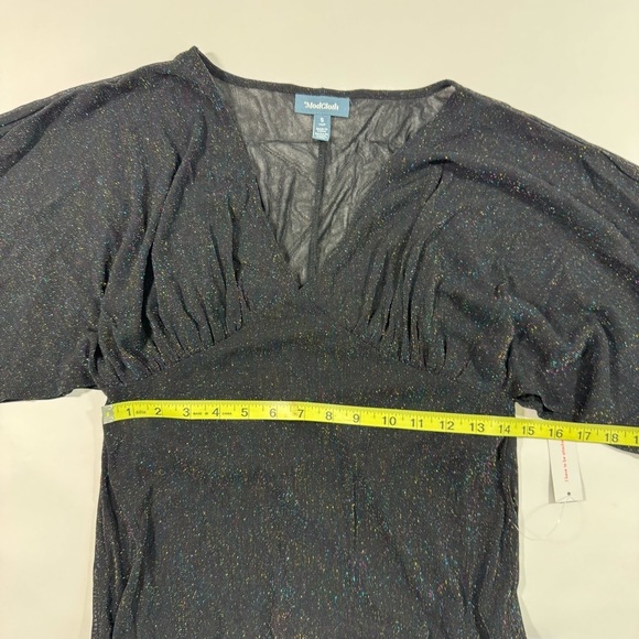 New ModCloth Promised You Heaven Mesh Midi Dress Sparkle - Picture 7 of 8